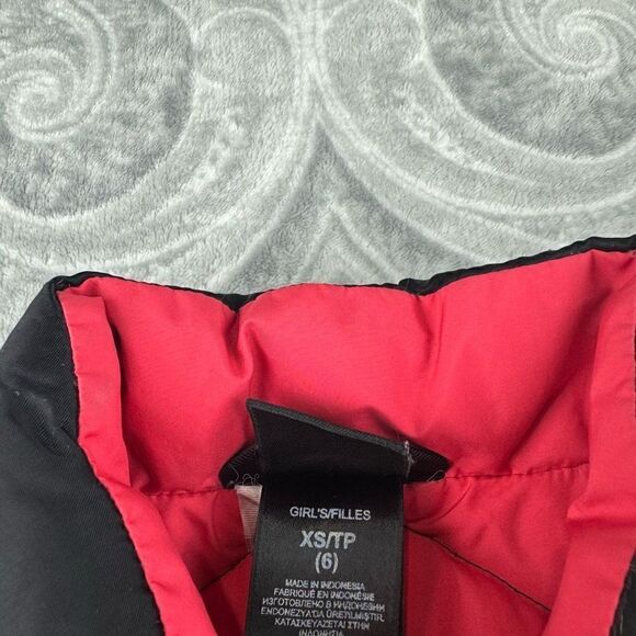 Girls North Face 550 Puffer Jacket - Picture 3 of 8